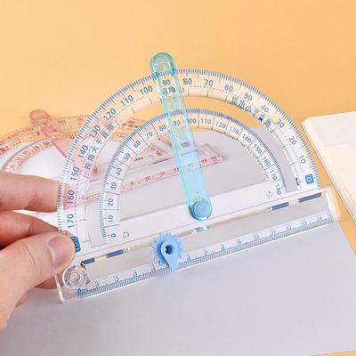 Draw Circle Tool Mathematics Teaching Aids Multi-Function Protractor Ruler Compasses  Stationery