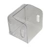   Storage Holder Transparent Stackable Design Waterproof Dustproof Double Handles PET Storage Container