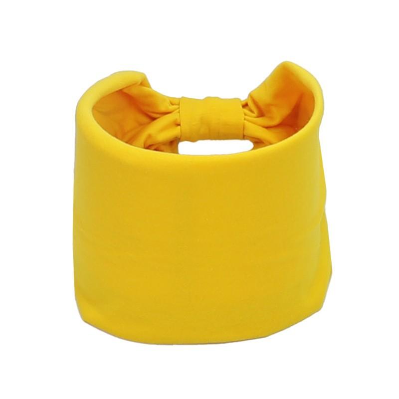 Women Solid Color Stylish Comfortable Sports Stylish Headband Elastic Wide Band Hair Tie Knot Sweat Absorbing Hair Accessory