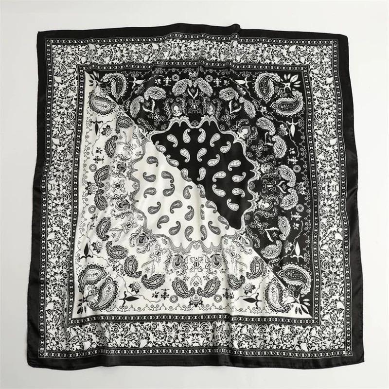 Small square scarf silk scarf men's neck protection scarf professional wear with shirt thin scarf 70x70 scarf