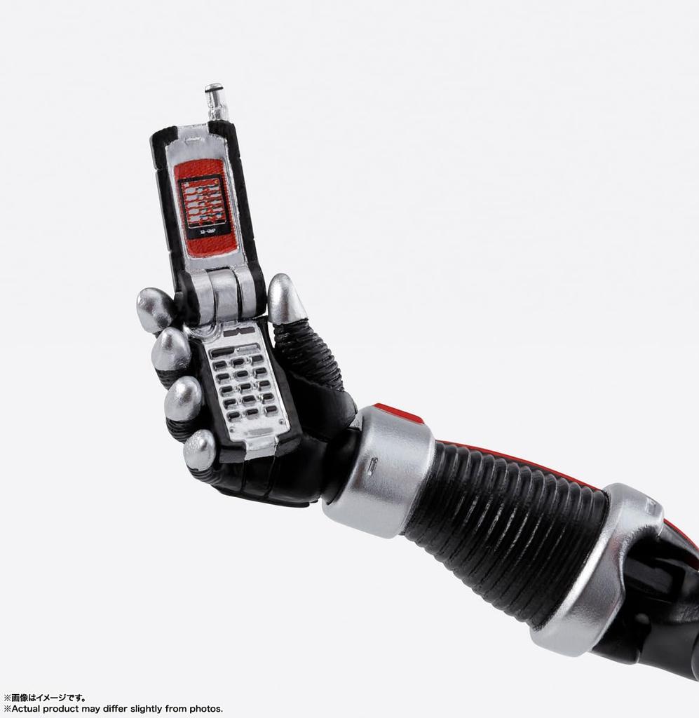 TAMASHII NATIONS Bone Carving Kamen Rider 555 Kamen Rider Faiz Approximately 145mm PVC ABS Painted Movable Figure S.H.Figuarts (Real Method)