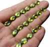 Oval Cut Natural Peridot Loose Gemstone, Peridot Faceted Loose Stone, Peridot Faceted Gemstone, Peridot Gemstone, Making Jewelry.