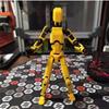 AEE4-Robot Action Figure, 3D Printed With Full Articulation For Stop Motion Animation
