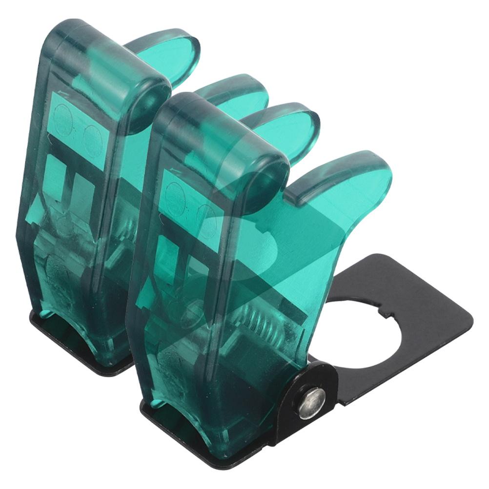 2pcs Toggle Covers Waterproof Plastic Button Switch Protector Cap For Appliances Electronics Durable Light Switch Cover Plate