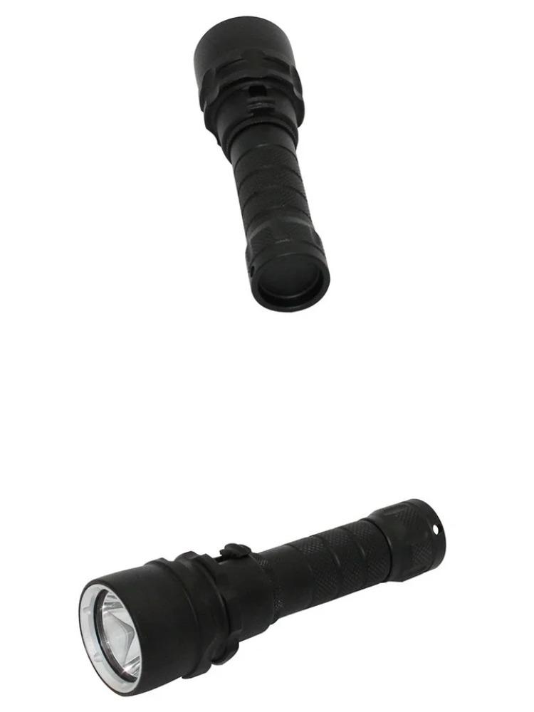 Powerful LED Diving Flashlight High Bright Professional Underwater Dive Torch IPX8 Waterproof Rating Lamp With Hand Rope