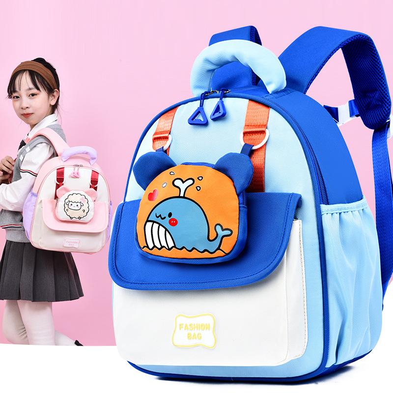 School bag new school bag cute cartoon small school bag casual shoulder household backpack