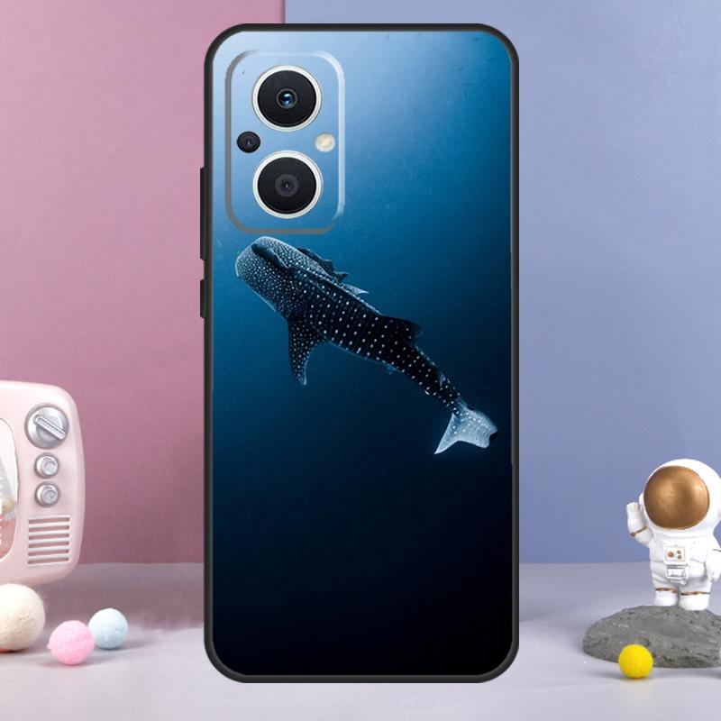 Whale Sharks Fish Funda For OPPO Reno 14 F 11F 12F 13F 10 11 12 13 Pro 7 8 Lite OPPO Find X8 X6 X5 X9 Pro Case