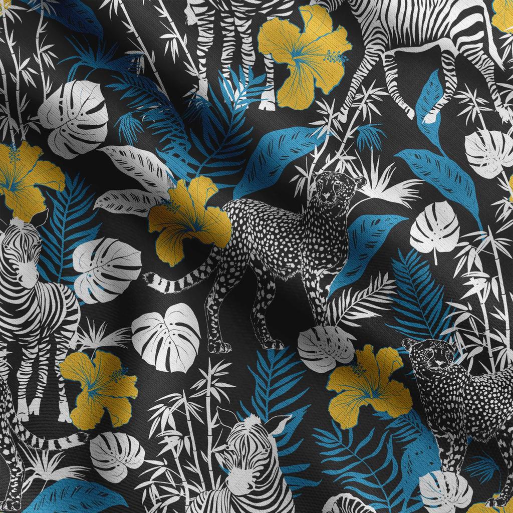 Soimoi Tierdruck, Baumwollbatist, Quiltstoff, verkaufter Massenware 42 Zoll breit, mittelschwerer Baumwollstoff, Nähzubehör,