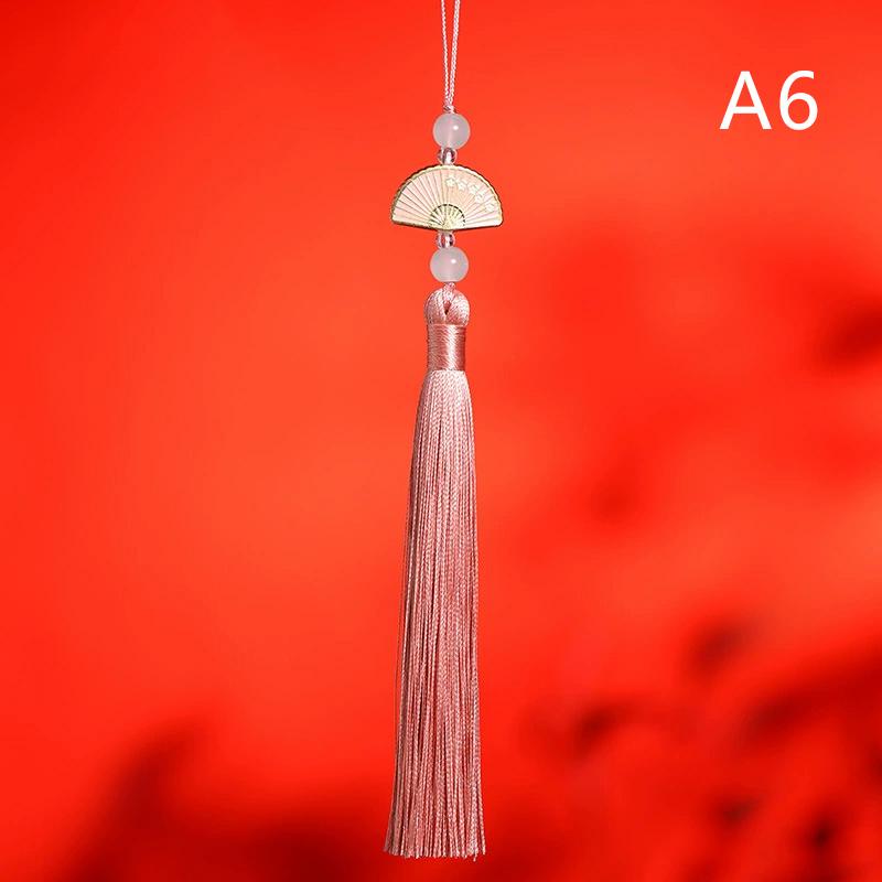 5Pcs Fan Tassels Bookmark Tassels Silky Handmade Soft Craft Tassels With Loops For Diy Crafts Jewelry Making Party Decor