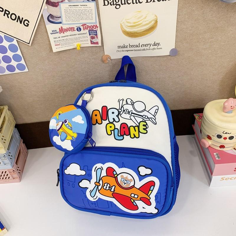 

School bag baby weight reduction new small class boys and girls casual versatile backpack foreign style children s bag королівський синій колір