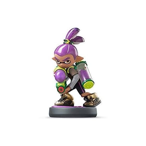 Used [Used - Very Good] amiibo Boy [Purple] (Splatoon Series)