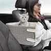 Portable Cat and Dog Car Seat Central Control Car SafetyTransport Pet Carrier for Small Dog, Chihuahua, Teddy