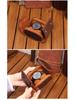 DUJIANG Genuine Leather Magnetic Buckle Watch Box - High-End Vegetable Tanned Cowhide for Mechanical Watches