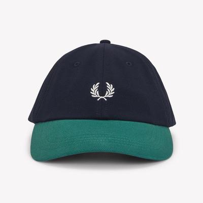 FRED PERRY Block Pique Classic Cap - Navy Cfpu2612303-608