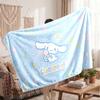 Warm Flannel BlanketCinnamoroll Soft Cozy Throw Blanket for Bedroom Couch