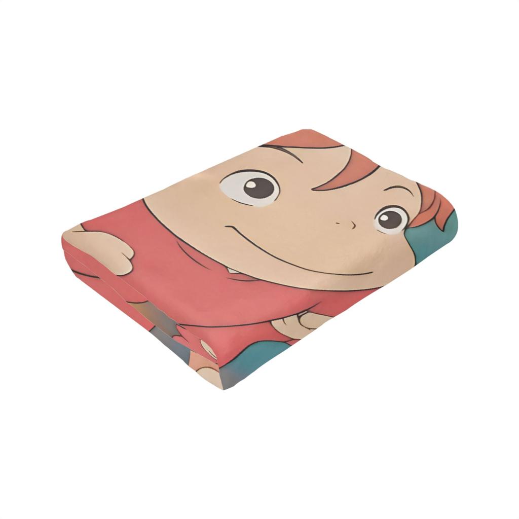 Ponyoed Merch Blanket Warm Cozy Fluffy Throw Blankets for Bed 50x60 Inches Multiple Sizes Throws And Blankets