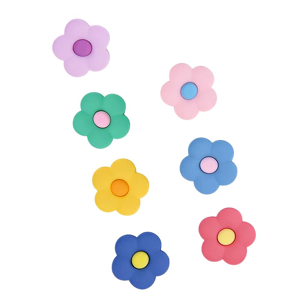 Strandzubehör Charms für Strandtasche Gummi-Tragetasche Strandtaschen Blumen Dekoration Charm für Mädchen Damen