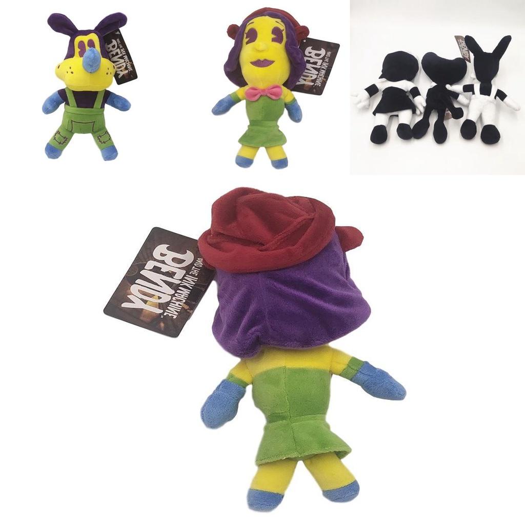 Soft Cuddly Bendy And The Ink Alice Bendy Plush Toy Stuffed Doll