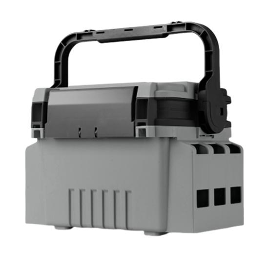 Multifunctional Portable Fishing Box Fishing Pole Holder with Handle Multi-layer Large Capacity