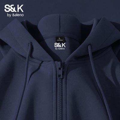 Baleno Men's S&K Series Hooded Cardigan Sweatshirt