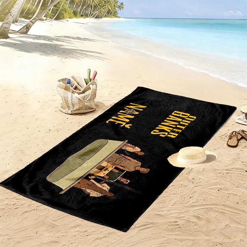 Custom Name,Outer Banks Print Beach Towel, Large Soft Quick Dry Towel for Beach Camping Swimming