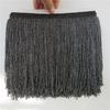 20Cm Gold Nylon Row Beard Latin Dance Dress Decorative Diy Dress Fringed Lace Clothing Accessories