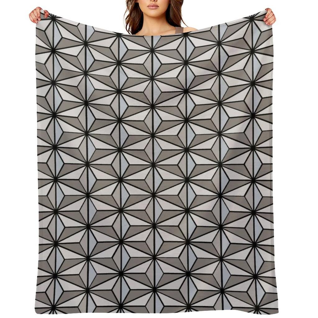 Epcot's Reflections of Spaceship Earth Throw Blanket For Sofa Thin funny gift halloween for babies Blankets