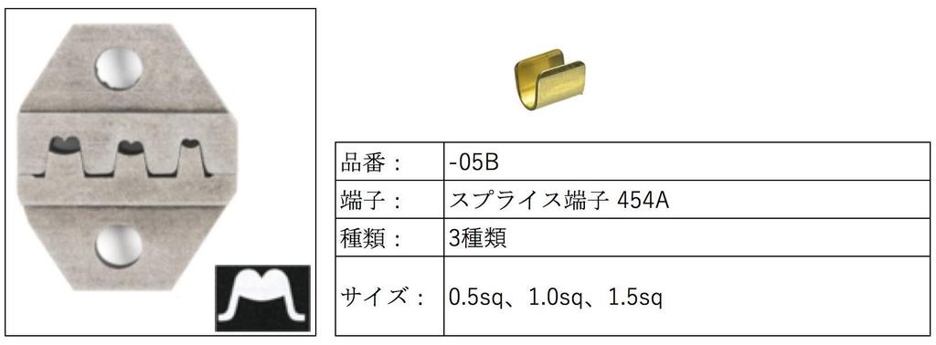 IWISS SN Series Replacement Die Terminals (A05B (Splice 0.5-1.5mm²))