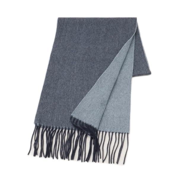 Takeo Kikuchi Cashmere Solid River Cashmere Navy 00 100% Stole/Scarf, Pattern, Color-Combo Scarf, G8701093, Men's, (093), (FREE)