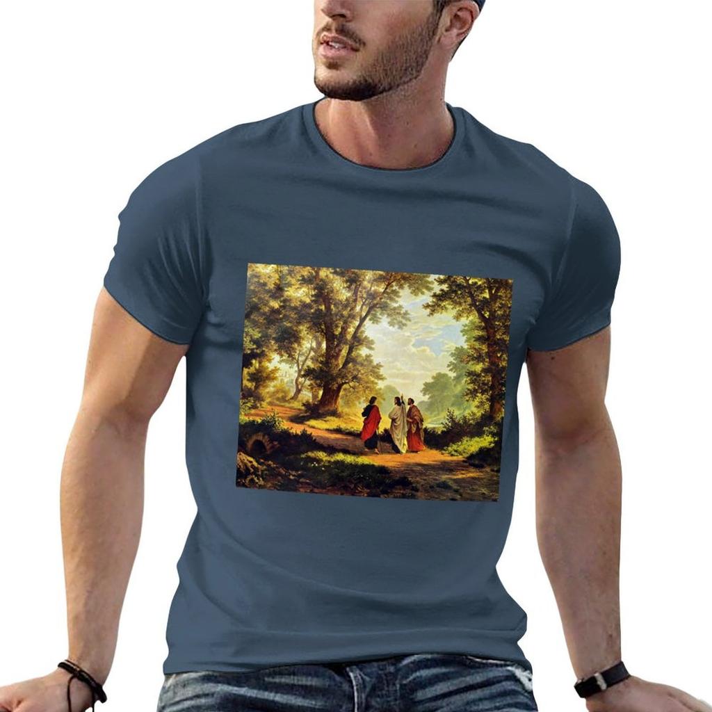 Road To Emmaus TShirt man t shirts graphic graphic t shirts for man TShirt