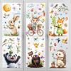 Static Cling Window Stickers Cartoon Panda Butterfly for Home Bedroom Window Wall Decor PVC Glass Decals