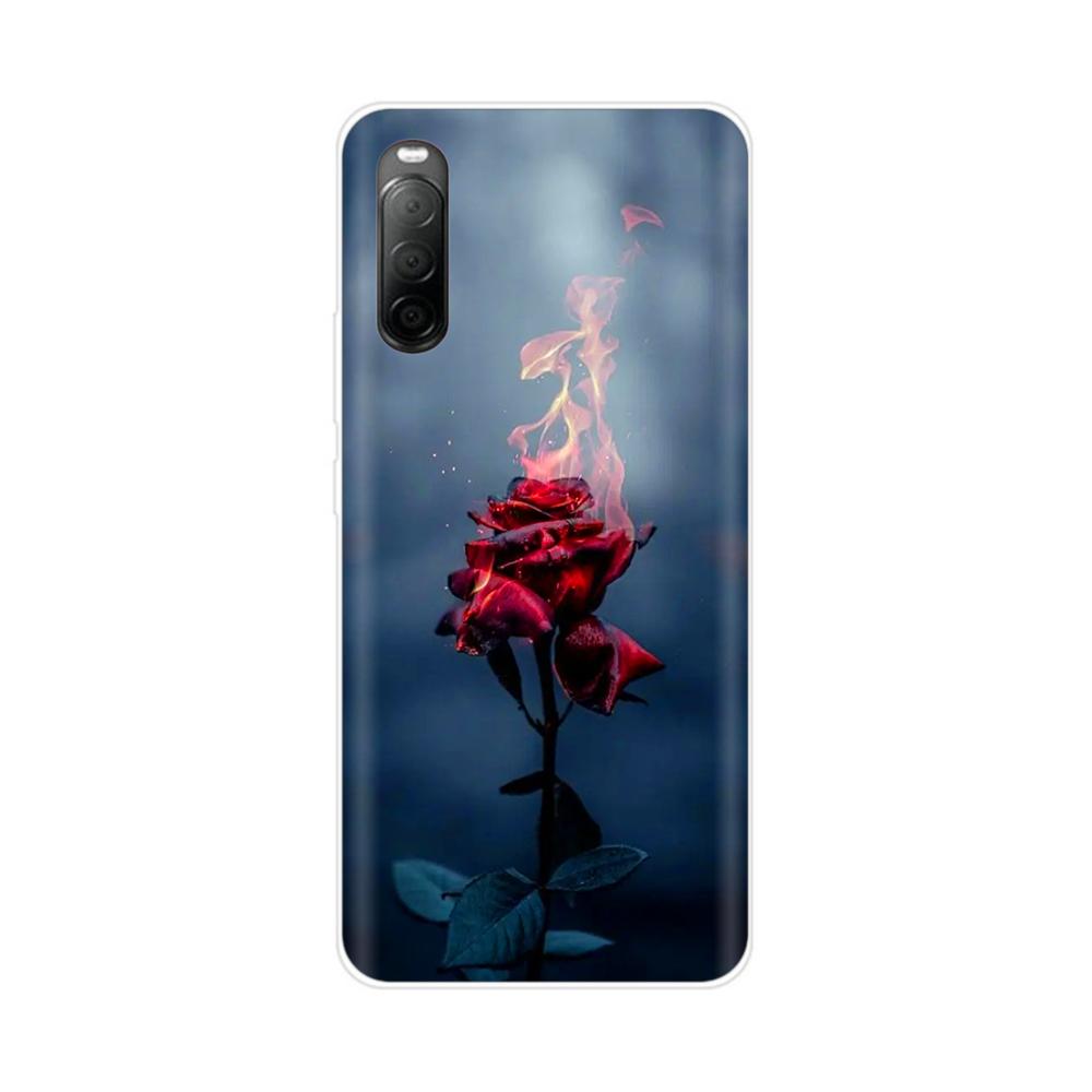 For SONY Xperia 10 iii 10 II Cases 10iii Soft TPU Silicone Bumper Phone Cases For Sony Xperia 10 II 10 III Cases Cover Fundas