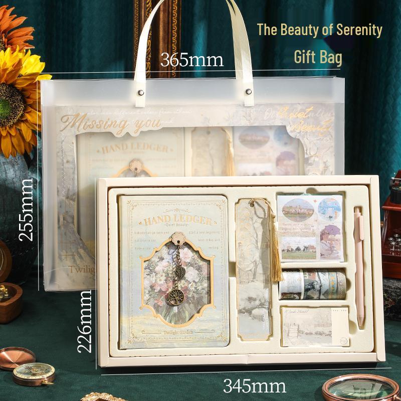 Vintage Art Journal Gift Set for Students - Birthday & Back-to-School Surprise