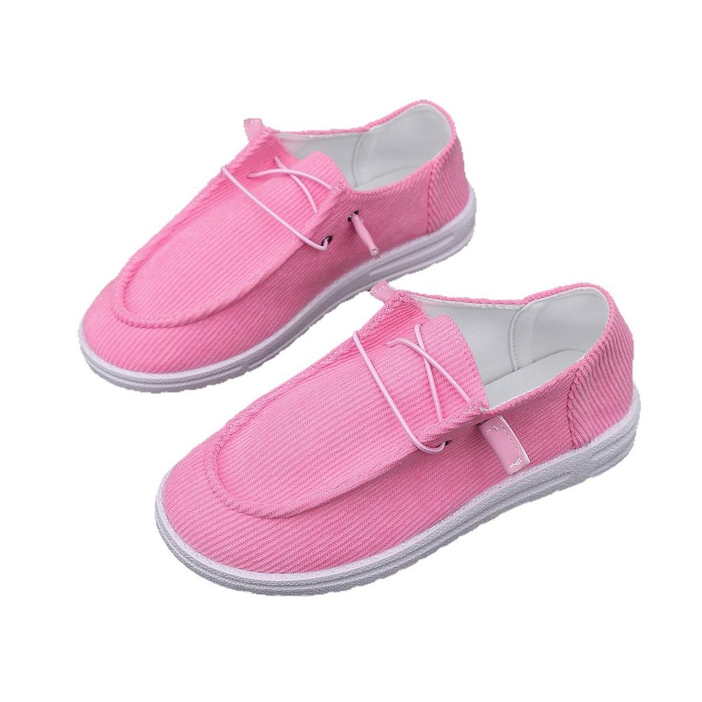 Plus-size Breathable Casual Shoes, Flat-soled Single Shoes, Women's Shoes