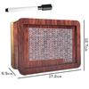 Wooden Money Saving Box Money Storage Bank With Saving Money Goals Counter Reusable Handmade Piggy Bank Coin Tray Storage Case