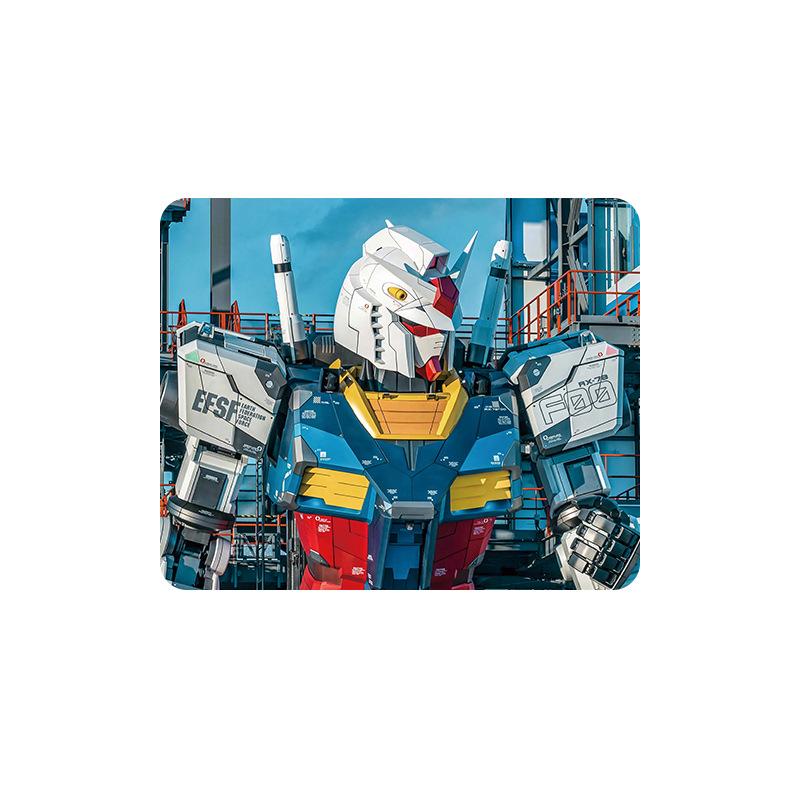 Gundam Anime Mouse Pad: Small Desk Mat with Precision-Locked Edges