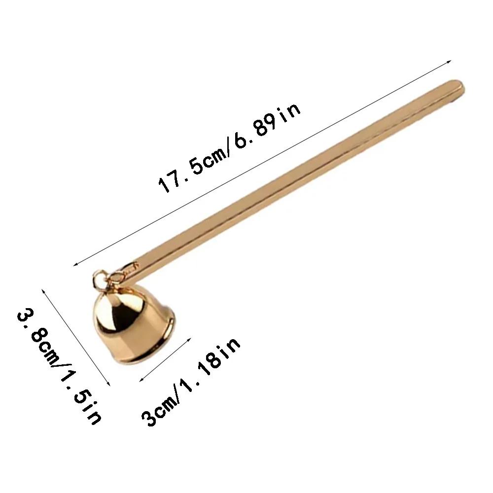 Candle Wick Snuffer Multiple Colors Candle Accessories Bell Long Handle Candle Care Tools Home Supplies DIY Lover Craft Gifts