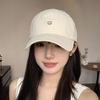 Casual Embroidery Baseball Cap Cartoon Cat Adjustable Wide Brim Hat Breathable Summer Cap