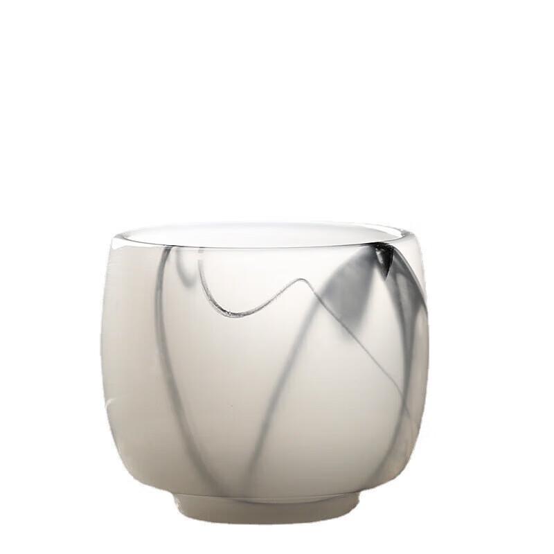 Chaxun Dehua Carved Jade Porcelain Gongfu Tasting Cup