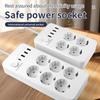 Central Asia & European Standard Two-Round Pin Plug Socket Outlet for Russian, Ukrainian, Indonesian, Korean Markets