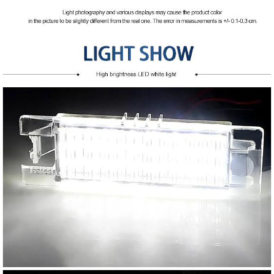 2PCS Canbus No Error LED License Plate Light 12V For Alfa Romeo Giulietta Type 940 2010-2020 Car Number Parts Lamp Plug and Play