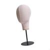 Canvas Mannequin Head Hat Display Holder Wig Model Rack for Hats