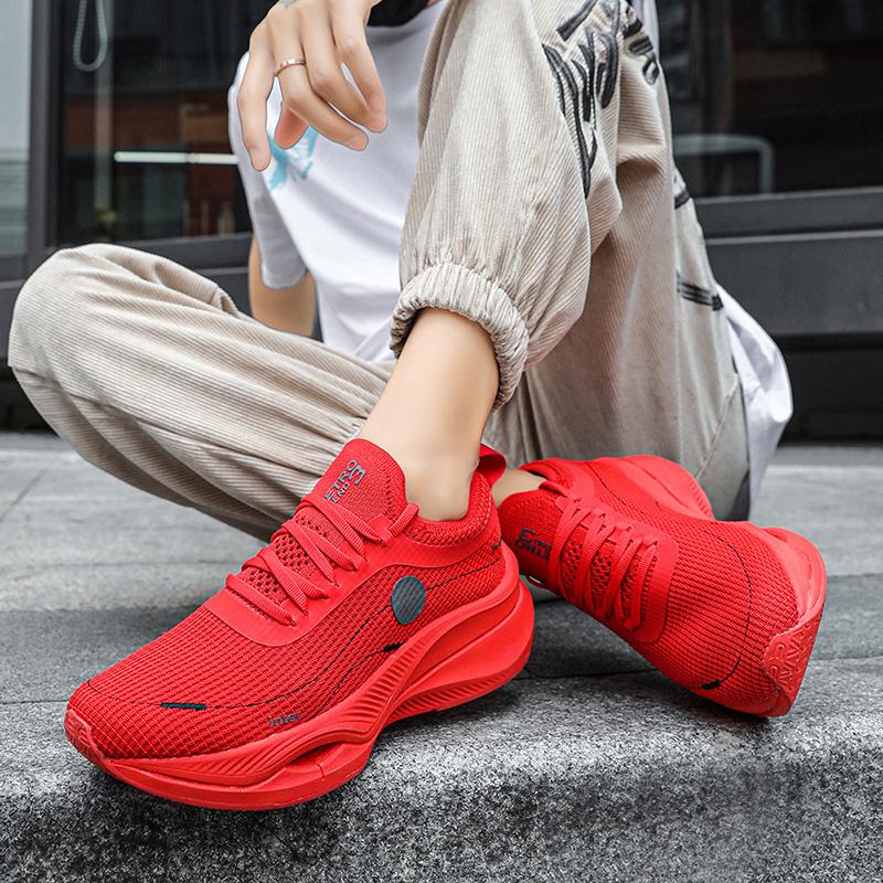 Running Shoes Summer Men Shoes Soft Male Sports Shoes Outdoor Lightweight Sneakers Lace-up 36-45