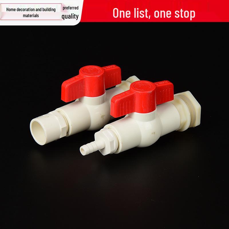 Plastic Water Storage Tank Faucet and Valve Accessories