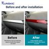 Real Soft Carbon Fiber Sticker For Vauxhall Opel Astra H MK5 2004 2005 2006 2007 2008 2009 2010 Car Driver Headlight Switch Trim