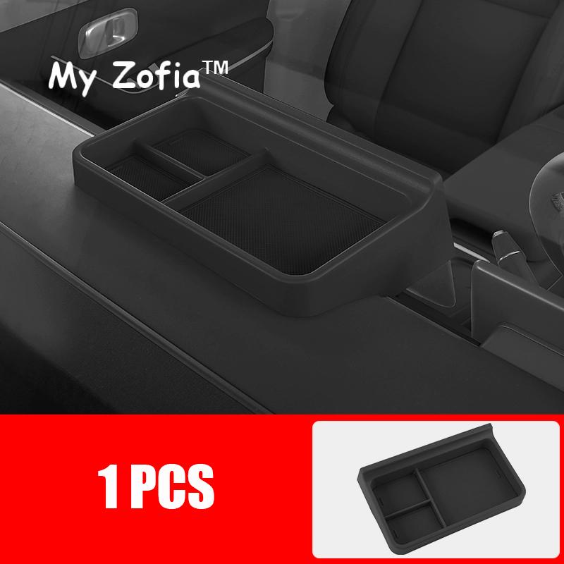 For Leapmotor C10 2024 2025 Car Instrument Center Console Storage Box Mobile Phone Holder Armrest under Storage Box Accessories