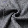 LOMON Men's Double-Sided Wool Blend Overcoat