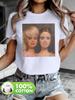 2026 Summer Retro Womens Funny Chubby Baby Face Print TShirt Unisex Cotton and Breathable Short Sleeve Oversized Loose Casual