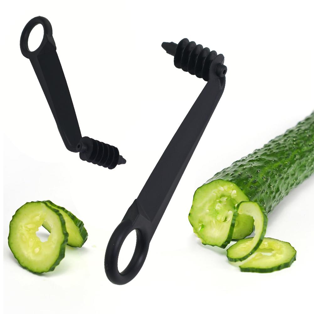 V & Spiral Shaped Multifunction Cutter Zigzag Pattern Decorative Cutter Food Garnishing Knife Screw Peelers Decorative Fruit