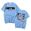 Anime Baki The Grappler Yujiro Hanma Graphic Tshirt Short Sleeve Unisexs Hip Hop Oversized T Shirt Streetwear Unisex Women Cotton Tees